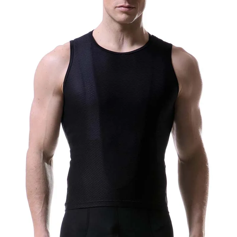 

Wholesale compression base layer shirt sleeveless polyester printing pattern classic fit base layer t shirt