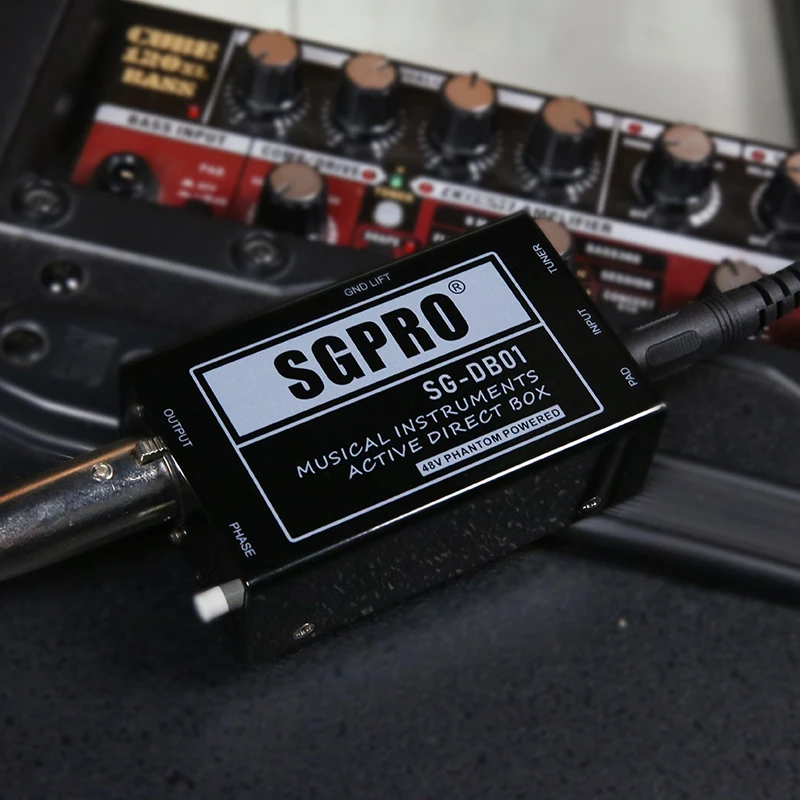 SGPRO Agdb01 Active Audio Directly Di Box for Guitar