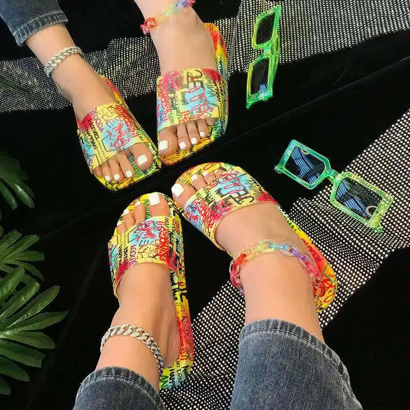 

2021 summer ladies casual Slippers Women's Beach Wholesale for Women Sandals New Womens shoes, Black, color