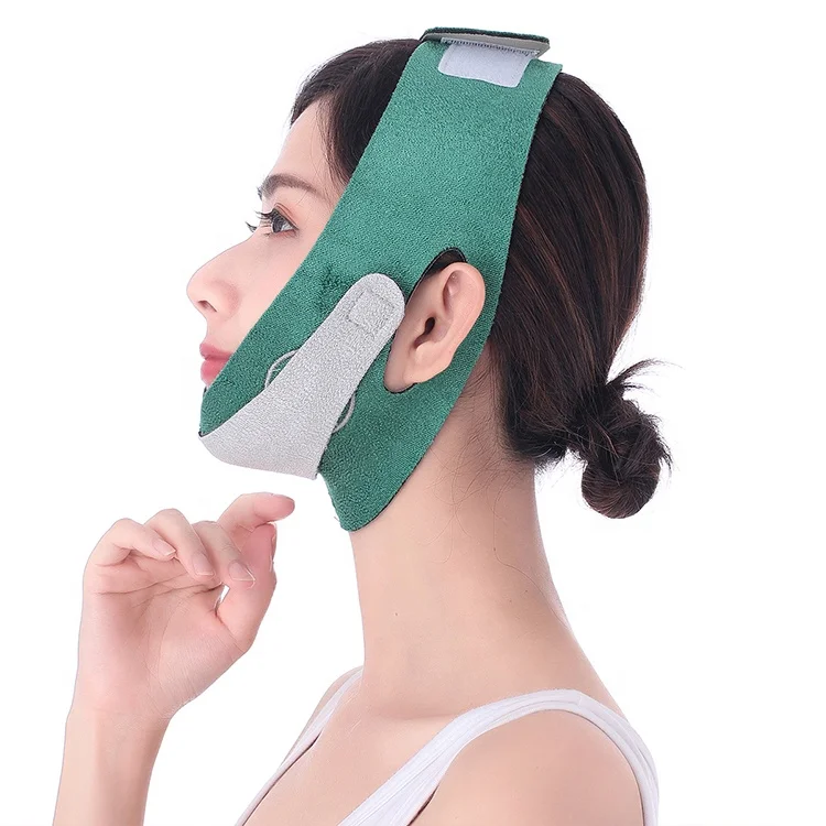 

Double chin remover neckline slimmer beauty v shape face lift up belt face slimming band face shaper adjustable v-line