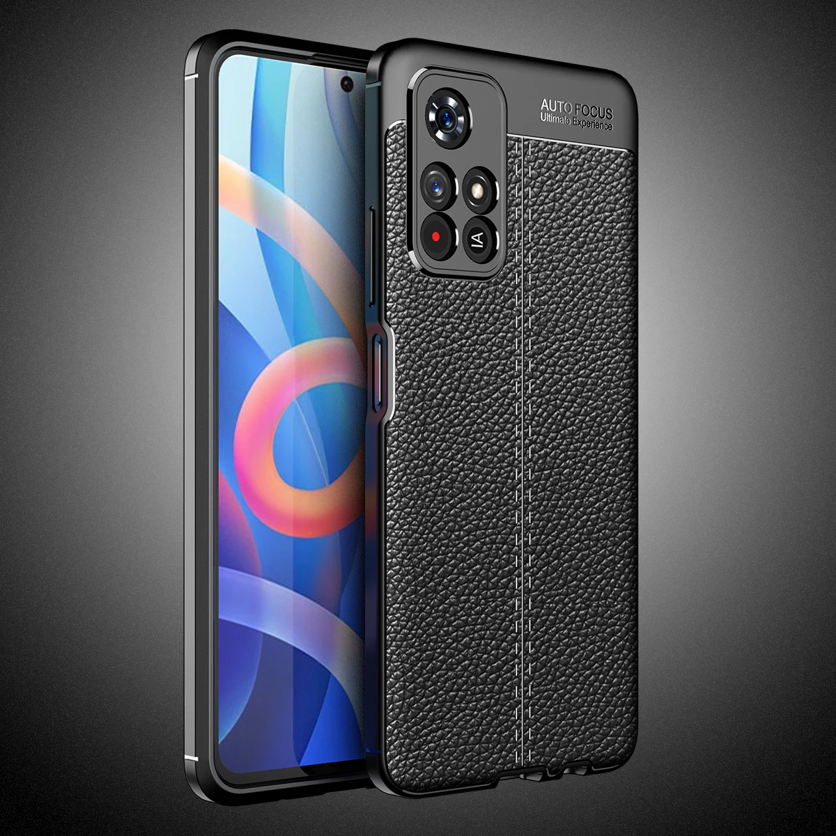

Wholesale pu design mobile phone case for redmi note 10 11 Slim Luxury Soft TPU Cover for redni note 11 5G