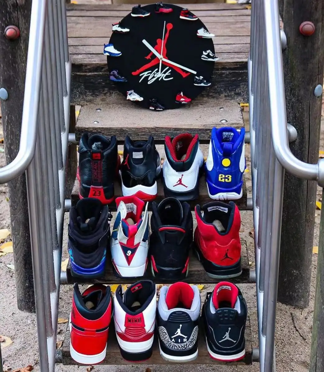 jordan clock shoes