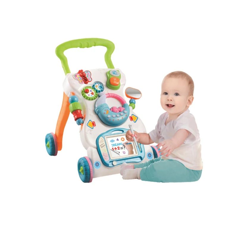 

High Quality Toy Baby Learning Walker, Hot Sale Rubber Wheel Child Walker/