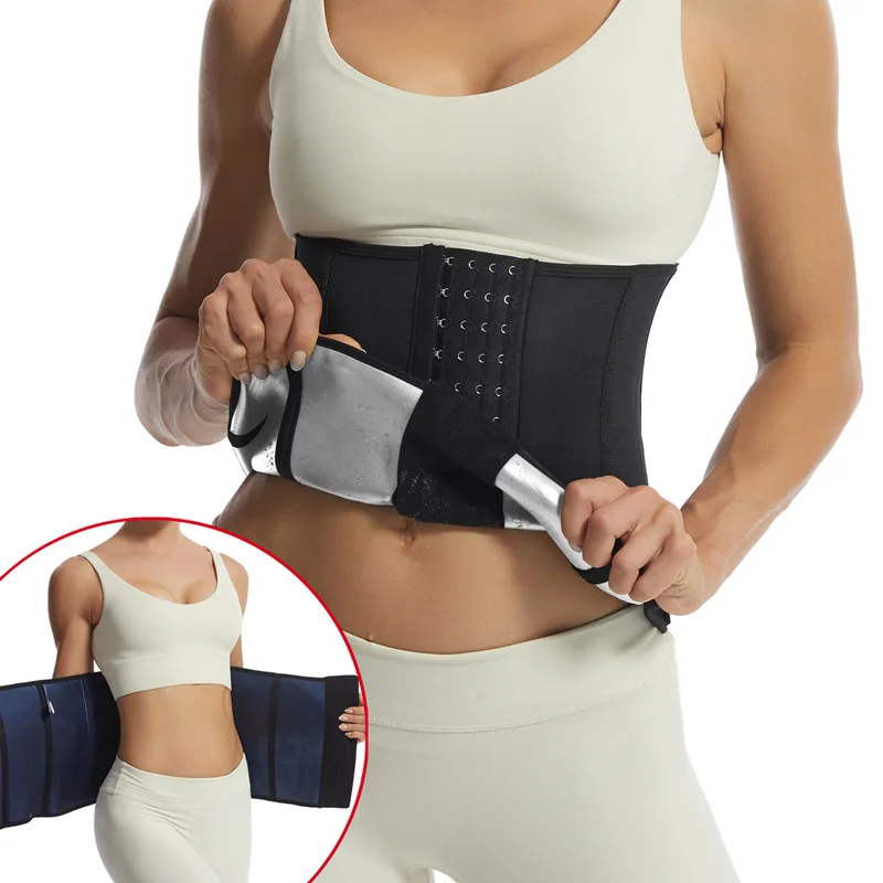 

Sauna Suit Unisex Waist Trimmer for Women Waist Trainer Belt Sauna Slimming Belt for Women Lower Belly Fat Plus Size