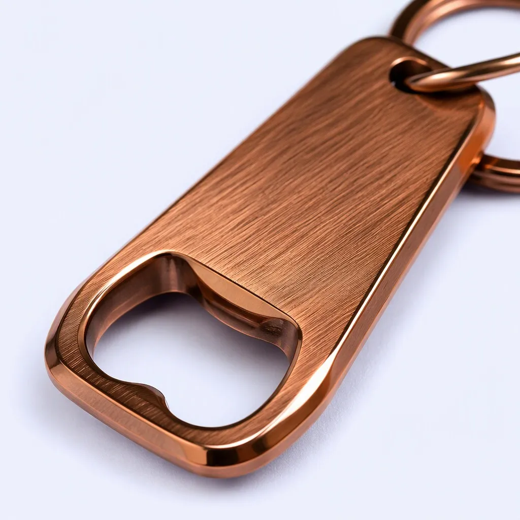 Dual Surface Texture Brushed Face and Mirror Polished Bevel