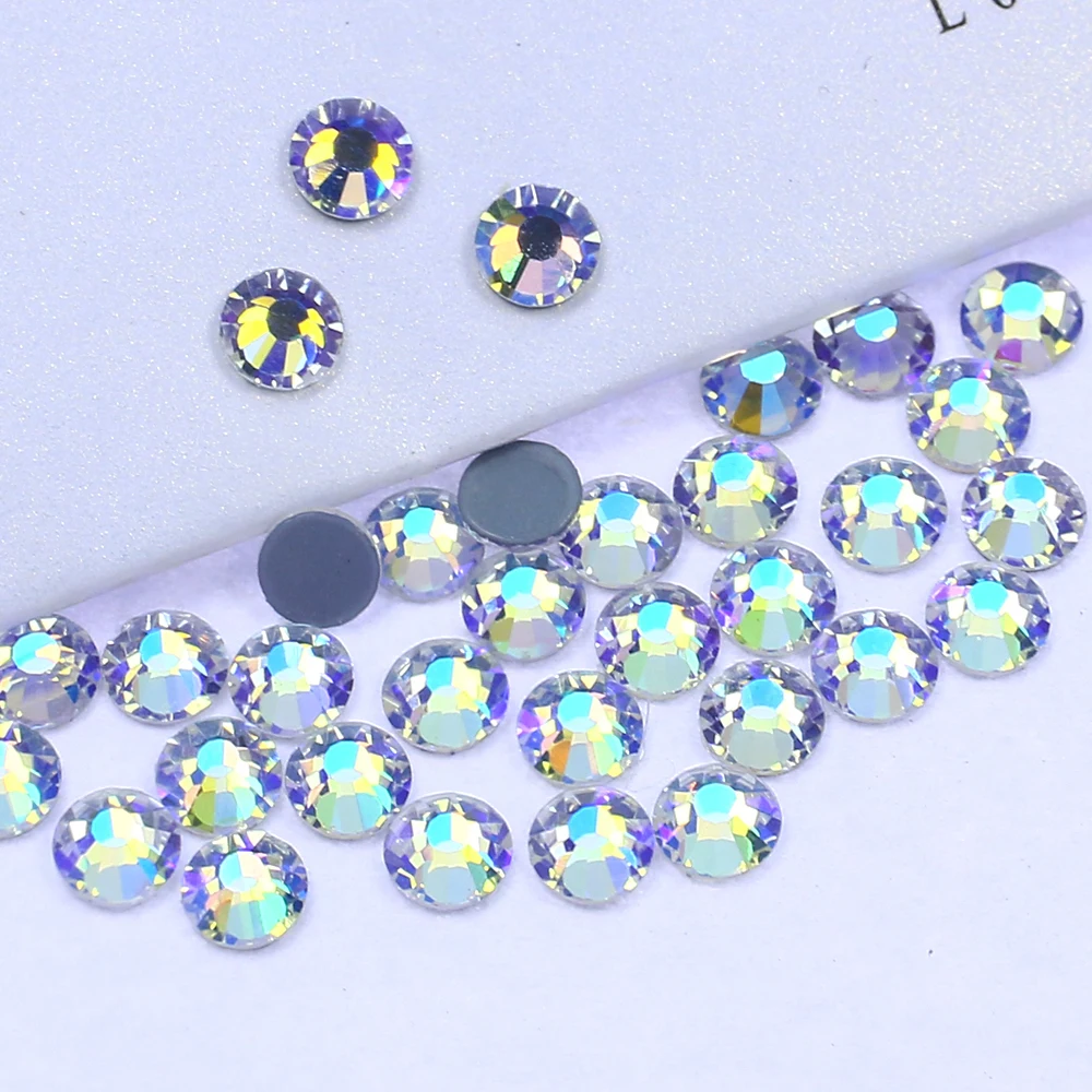 

2022 Hotsale Night starry sky Hotfix Flatback Crystal rhinestone for clothing garment