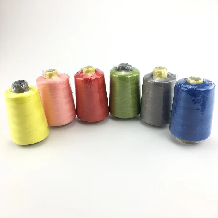 

Spun Polyester Wholesale for Hoodies Jacket and Jeans 100% Polyester 402 Sewing Thread for Sewing Machines, Customize color