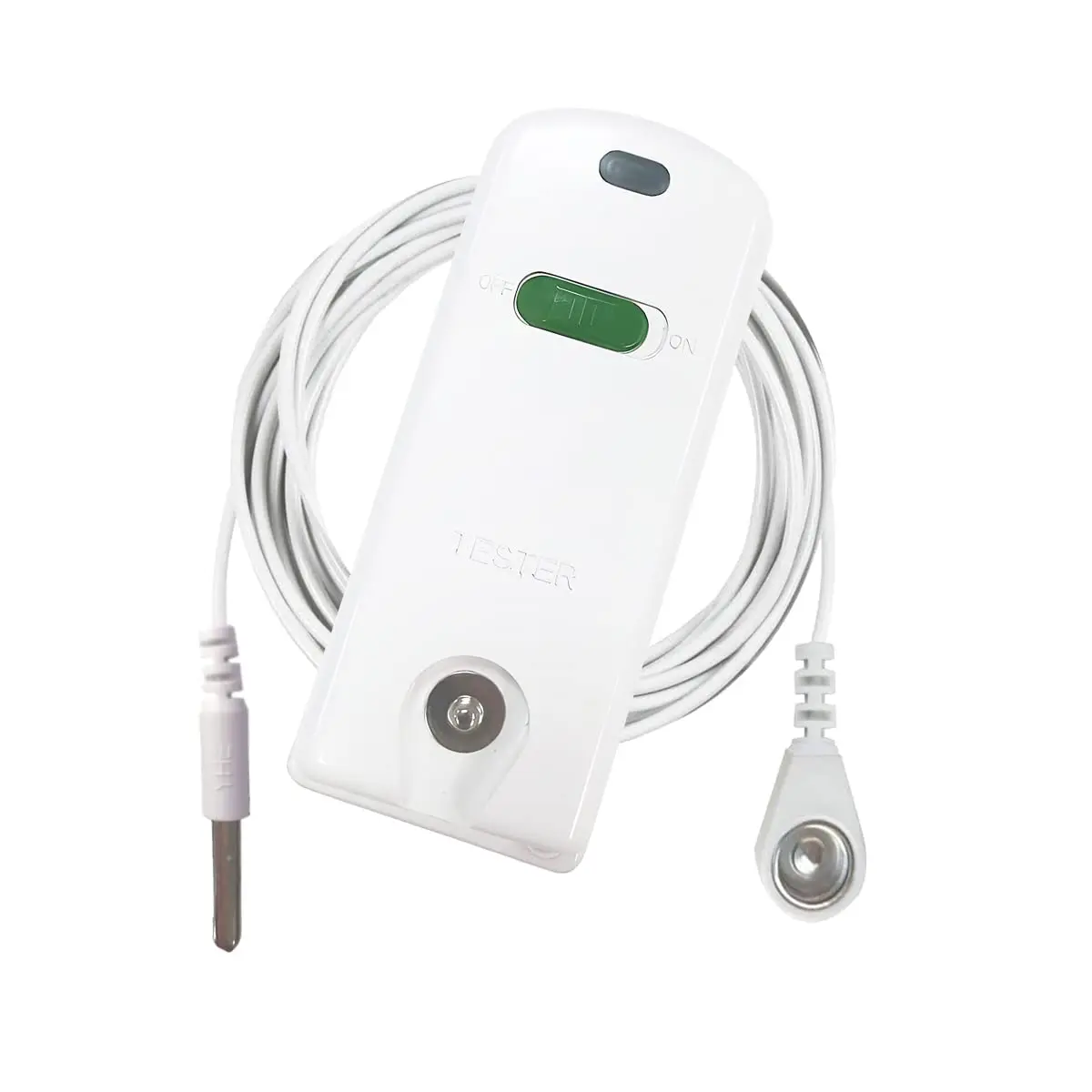 15ft PVC & Rubber Grounding Cord with Tester Home Use Continuity Tester