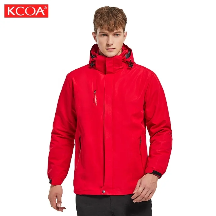

High Quality 3 In 1 Fleece Custom Logo Hunting Winter Waterproof Jacket, 13 colors
