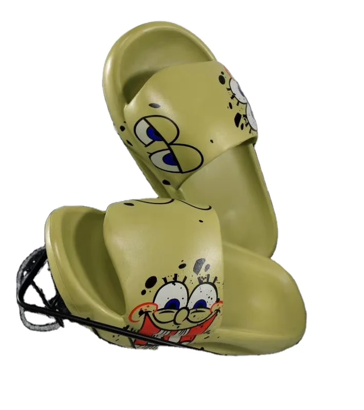 
Outdoor summer fashion printing rubber slippers men&women slide sandals 