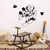 Princess Mickey Mouse Kids Wall Decals Wall Stickers Peel and Stick Removable Wall