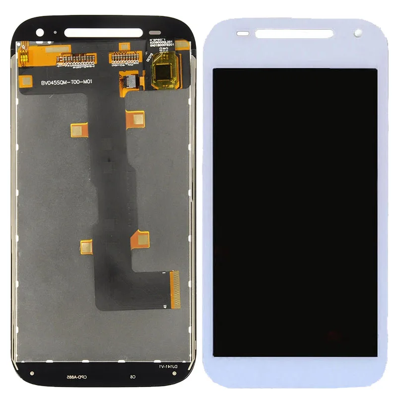 

Mobile Phone Lcd For Moto E2 LCD Display With Touch Screen Digitizer For Motorola E2 E 2nd Gen E+1 XT1505 XT1527 XT1524 XT1511, Black white