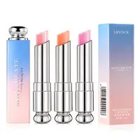 

hotselling new gradient fashion color makeup lipbalm colour change lipstick moisturizing waterproof lip stick