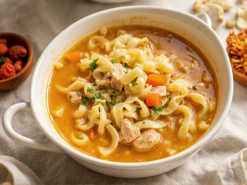Homemade Chicken Soup Calories: Noodle Soup Nutrition Facts