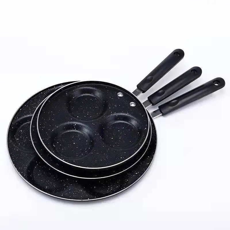 

Nonstick Breakfast Griddle Induction Compatible 7 holes pan for pancake, Customized color