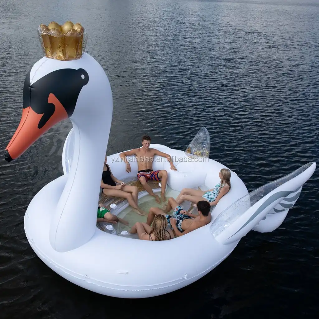 2021 Giant Inflatable Swan Pool Float