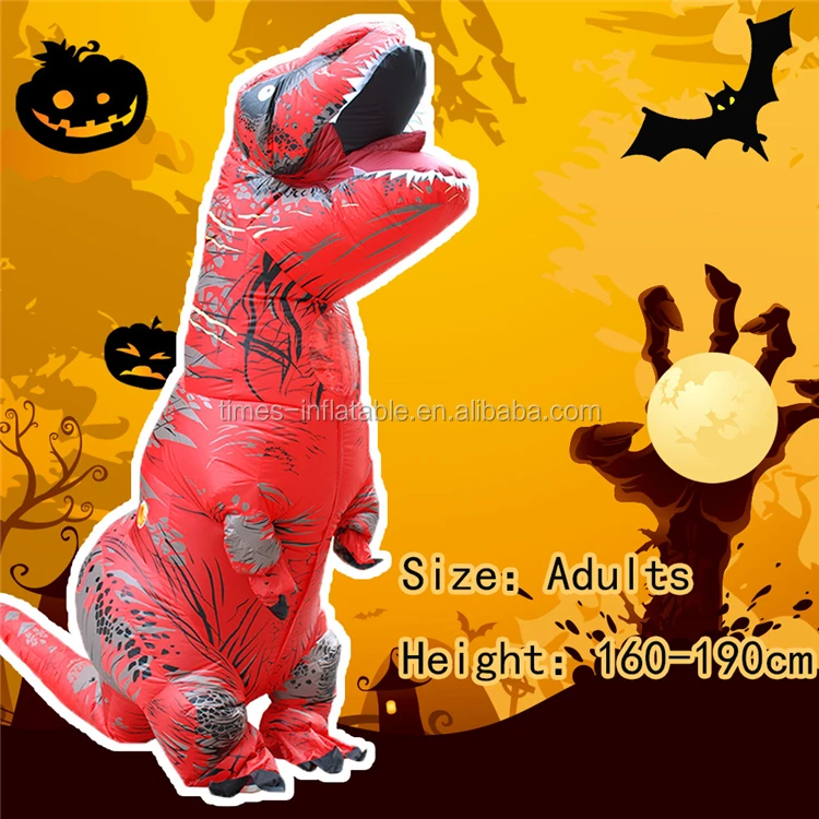 Adts Realistic T Rex Party Costume 9 Color Inflatable Dinosaur Costume Clothes