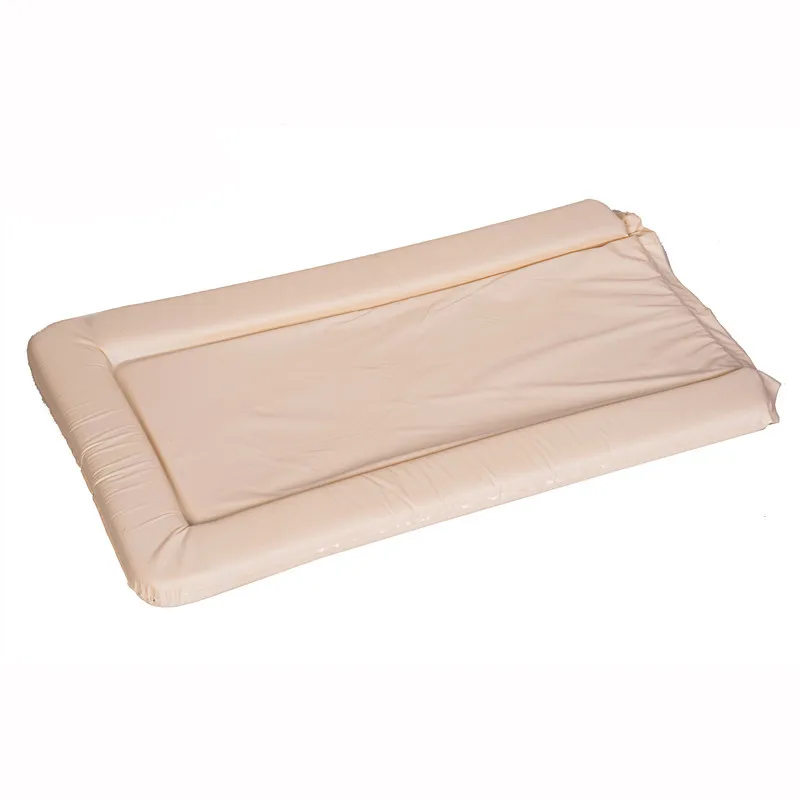 

white durable soft touch PVC film PU foam baby changer