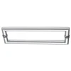 Matel Heart Ceramic Knob Stainless Steel Square Pull Door Handle