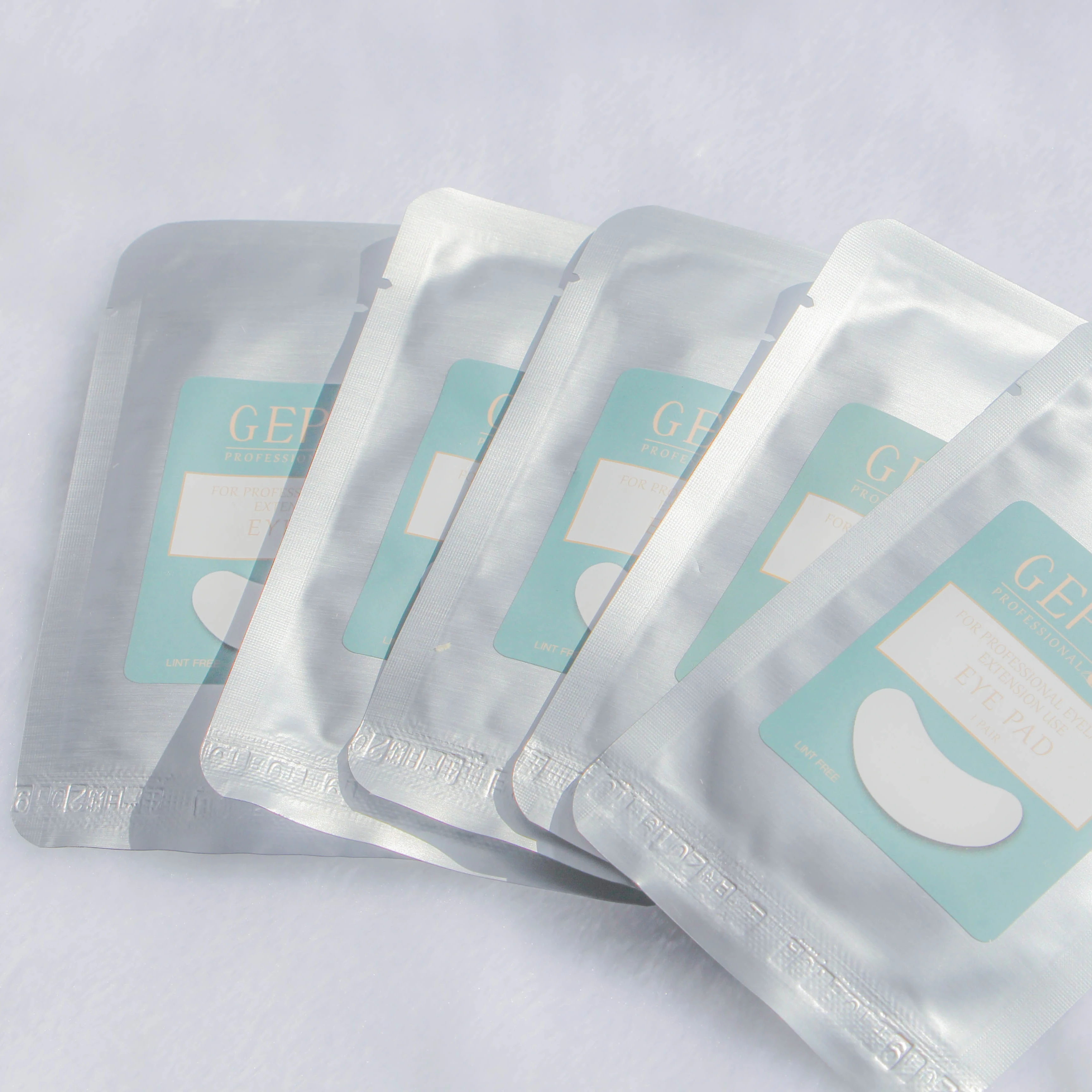 

Eyelash Extension Eyepads Eye Gel Pads Patches Under the Eyes, White