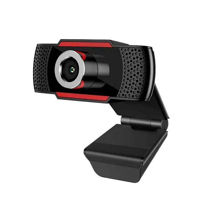 

New Arrival 720P Microphone Webcam PC Computer Laptop Internal Online Web Camera Max, Black+red