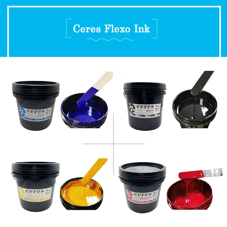 Uv Flexo Printing Narrow  Flexo Ink For Bopp Film Buy White Color