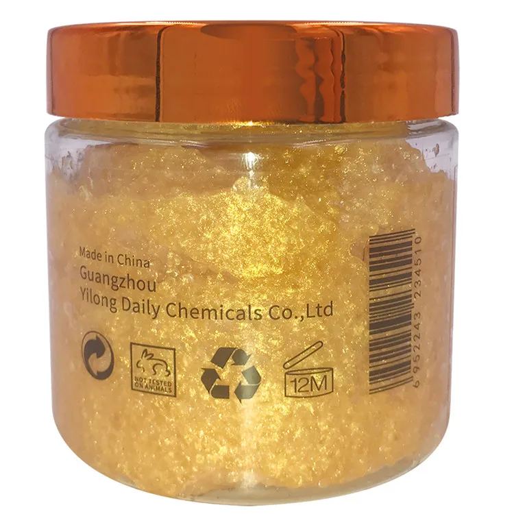 

Vanecl 24K Gold Scrub For Face And Body Reduces Sun Damage Fine Lines, Wrinkles And Dead Skin Cells