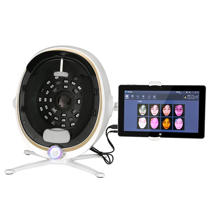 

Professional Machine 3D Skin Analyzer for Facial Skin Analyzer Spa beauty Equipment, White or oem