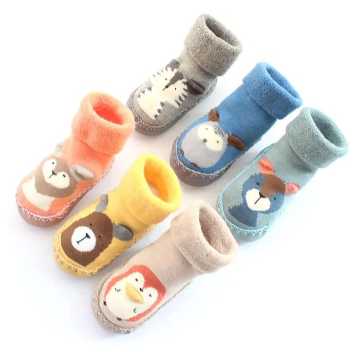 

High quality baby socks thicken baby socks anti slip cotton boys girls toddler shoes baby floor socks