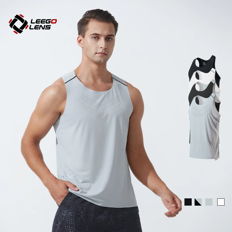 Featherlight Laser Cut Running Tank Top