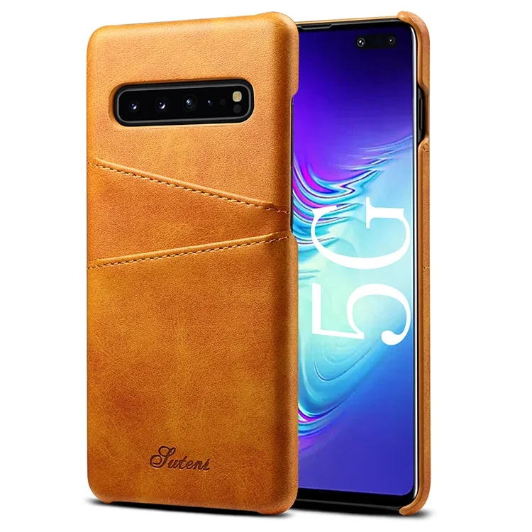 

High Quality Luxury Phone Case Mobile Phone Leather Cases Cover For Samsung Galaxy S10e S10plus S10 5G Back Case Cover, 6 colors