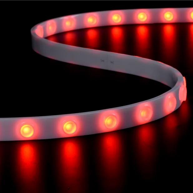 

RGB Flexible Wall Washer 30deg 60deg 20x45deg viewing angle SMD5050 24LED 20MM Optic flex LED strip light