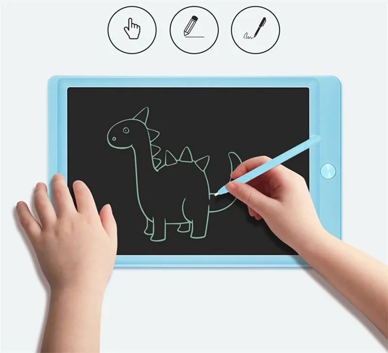 

Portable 10 Inch LCD Writing Tablet Drawing Board For Kids, White,black,pink,blue