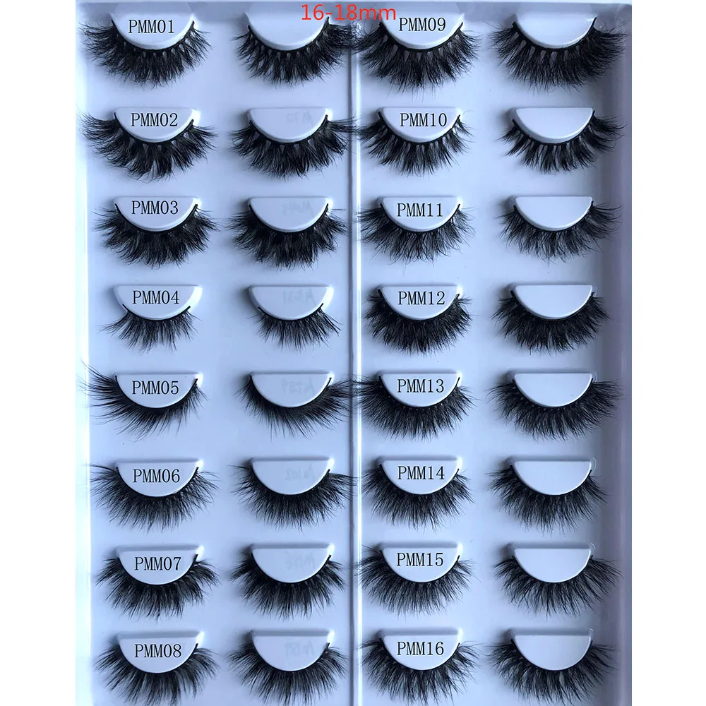 

customize package 3D mink eyelash private label