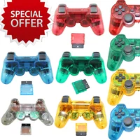 

New color joystick usb gamepad for PS2 controller wireless Shock Controller for ps2 Dual Vibrationr with receiver