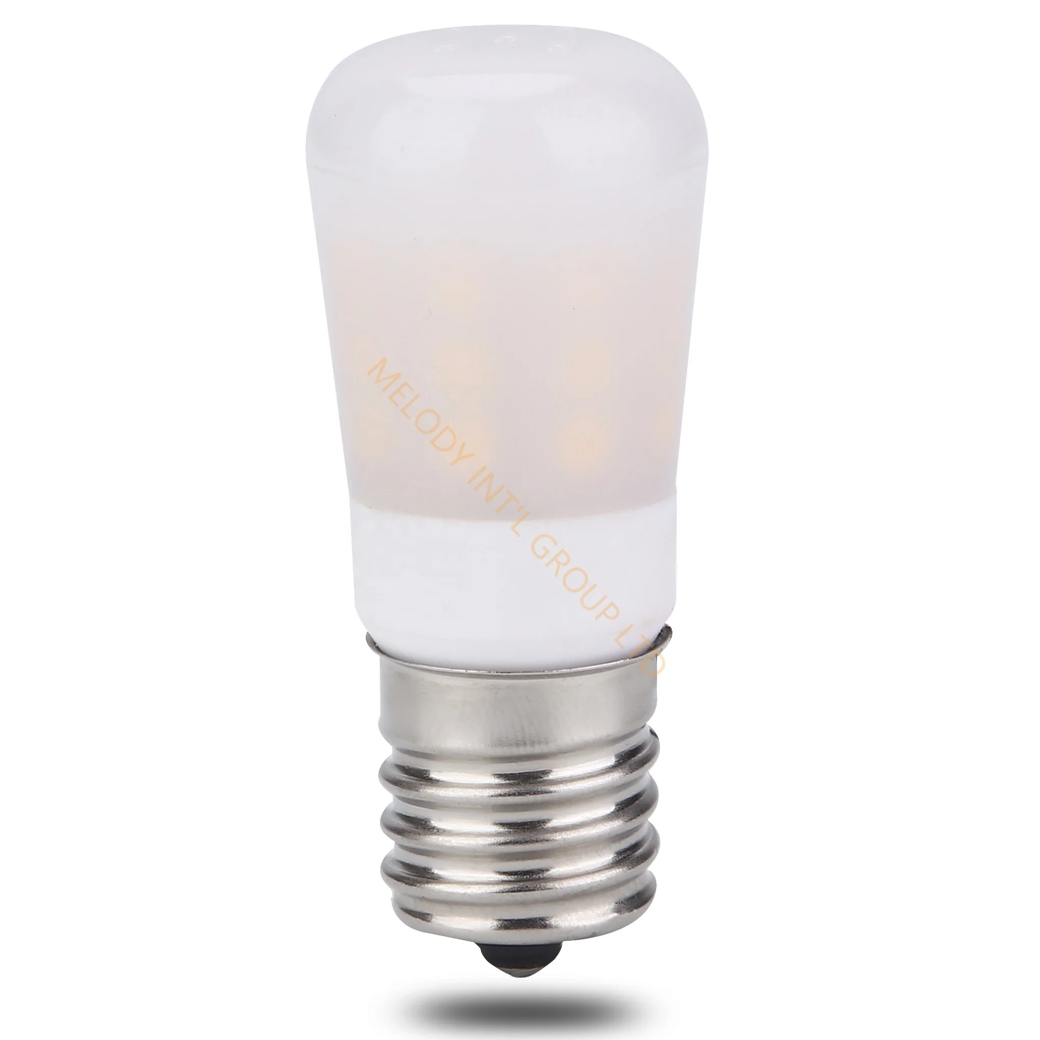 Top Quality Ceramic 3W E17 led bulb ST26 E11 E12 E14 G9 1W 2W T26 Candle Light Dimmable 24V 10-30V 230V 110v 12v no Flicker free