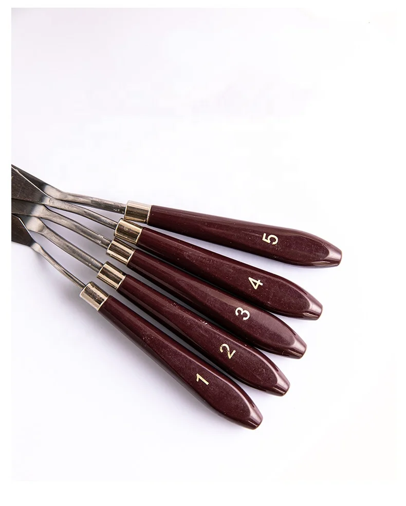 

Baking tools Cake tools set Stainless steel 5-piece cake spatula set