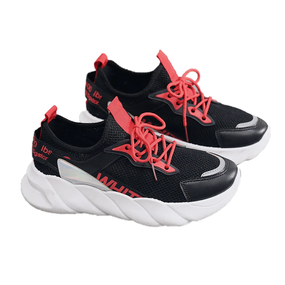 

Chinese shoe manufacturers customize casual running sports shoes black, 2colors