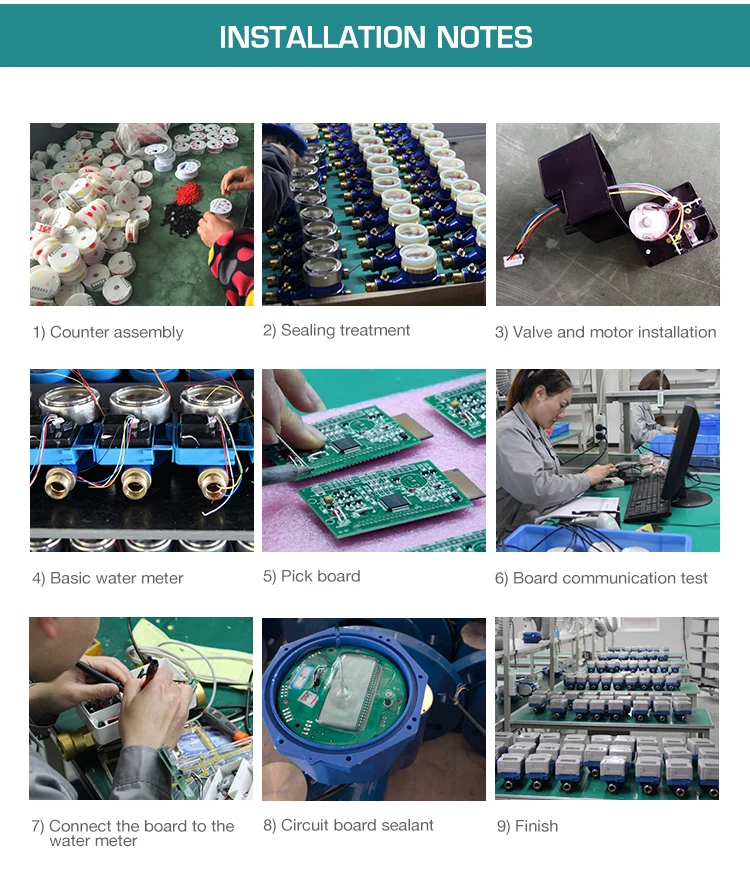 Iot shut off valve smart no magnetic electronic remote water meter - ANKUX.COM