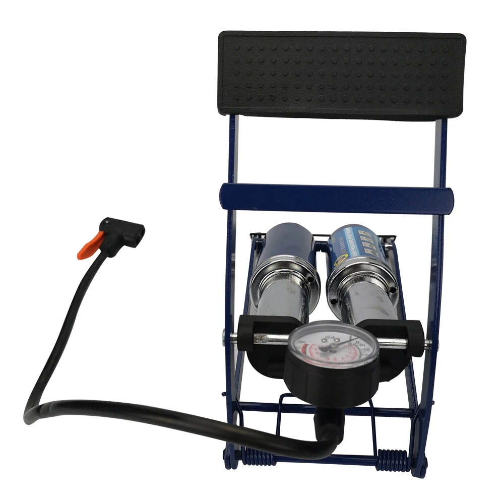 

Double Cylinder Air Pressure Bicycle foot air pump Air foot pump