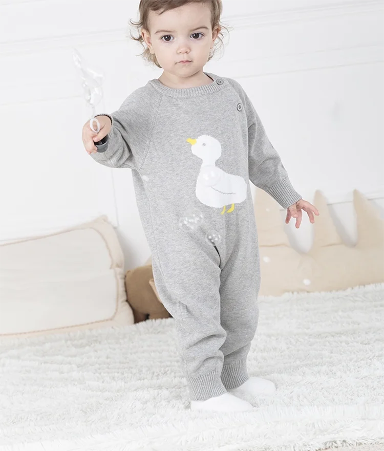 
Fashion Design Sweater Rompers Newborn Baby Knitted Romper Baby Boy Clothes Made In China 