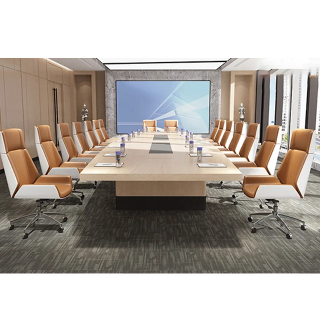 
Modern leather multifunction chair hotel desk chair meeting chair high quality office use swivel 