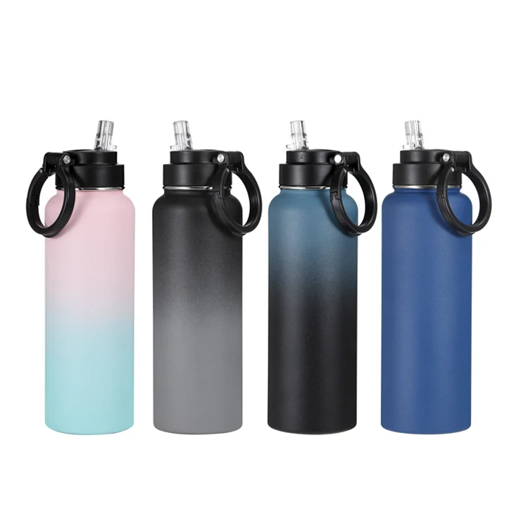 

Best Sale 32oz 40oz Wide Mouth Vacuum Insulated Water Bottles Stainless Steel Sports Water Bottle, Customized color