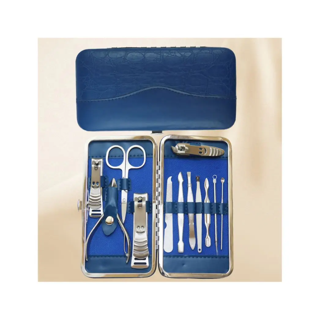 

Manicure Pedicure set Nail Stainless Steel Manicure and Pedicure kit Professional 12pcs Manicure set Grooming kit