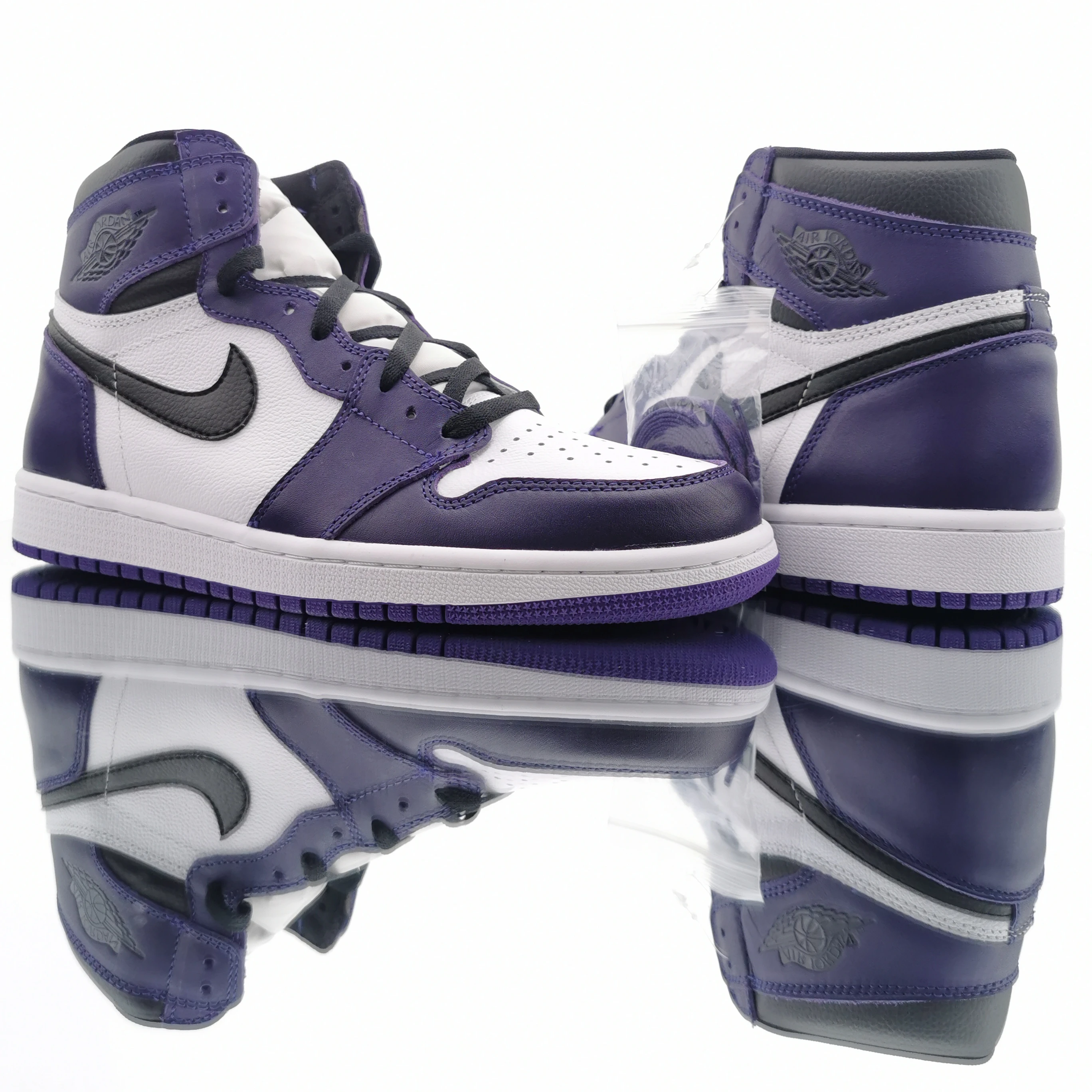 

Air J 1 High OG Court Purple ori Men Nike Aj 1 Fashion Air Brand 1 Sports Shoes Basketball shoes, Black