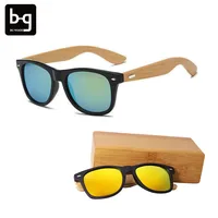 

China wood bamboo sun glasses Cat.3 UV400 unisex custom wooden sunglasses custom logo 2019