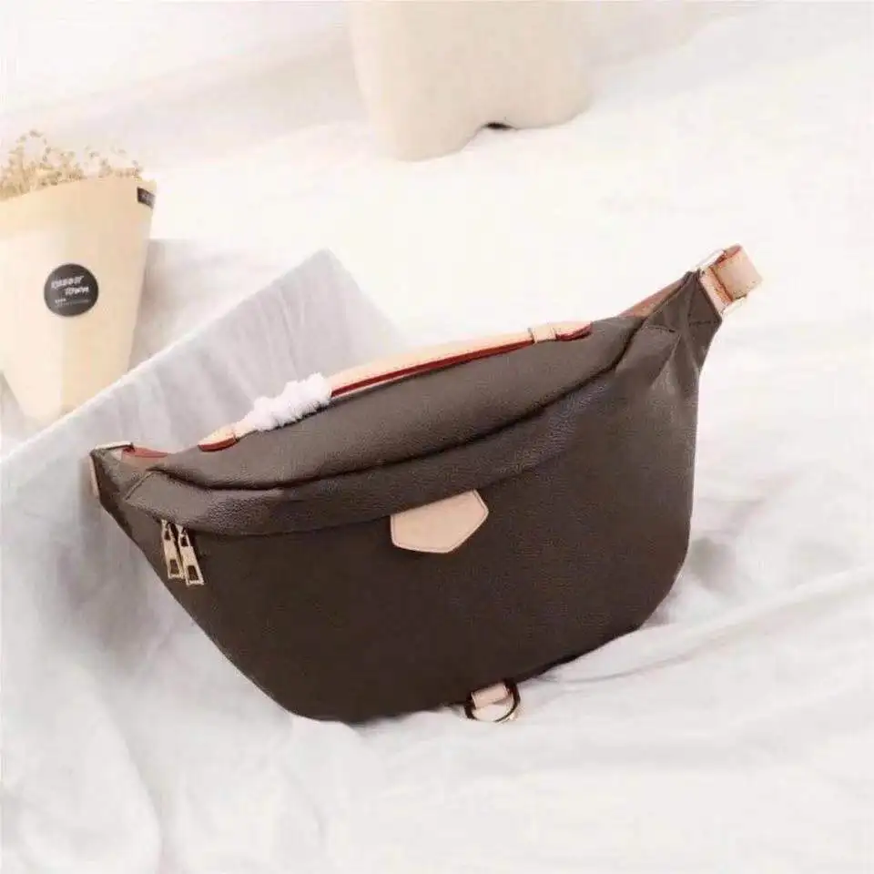 

Women Waist Bag Women Round Belt Bag Luxury Brand Handbag New Fashion Real Leather Chest Bag