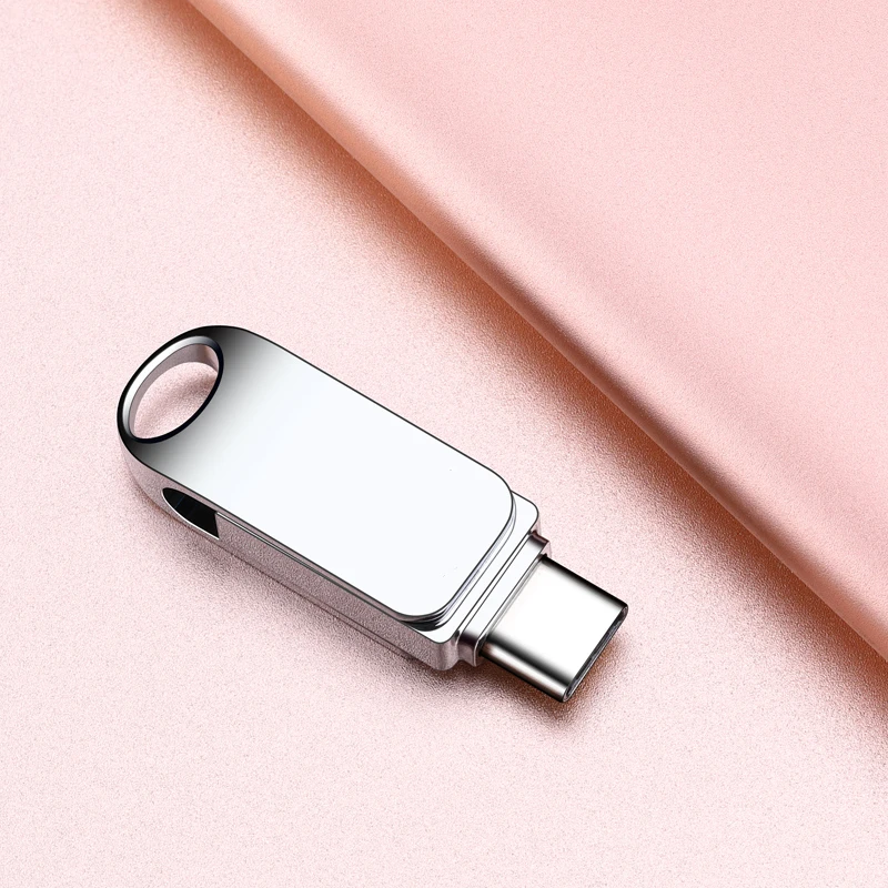 

Popular Metal Swivel Usb Flash Disk OTG Usb Type C Memory Stick 64GB