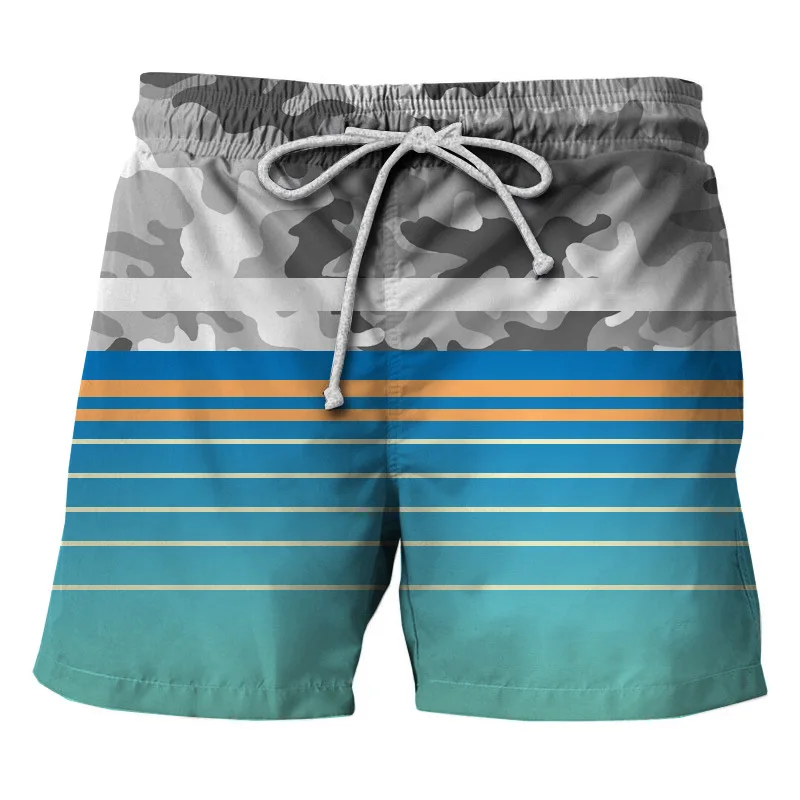 

MBS-8 2021 new quarter men's casual shorts back pocket zipper beach pants stretch men's swimming shorts, Customized color