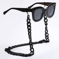 

Sunglasses Chain Big Acrylic Black White String Fashion Glasses Chain